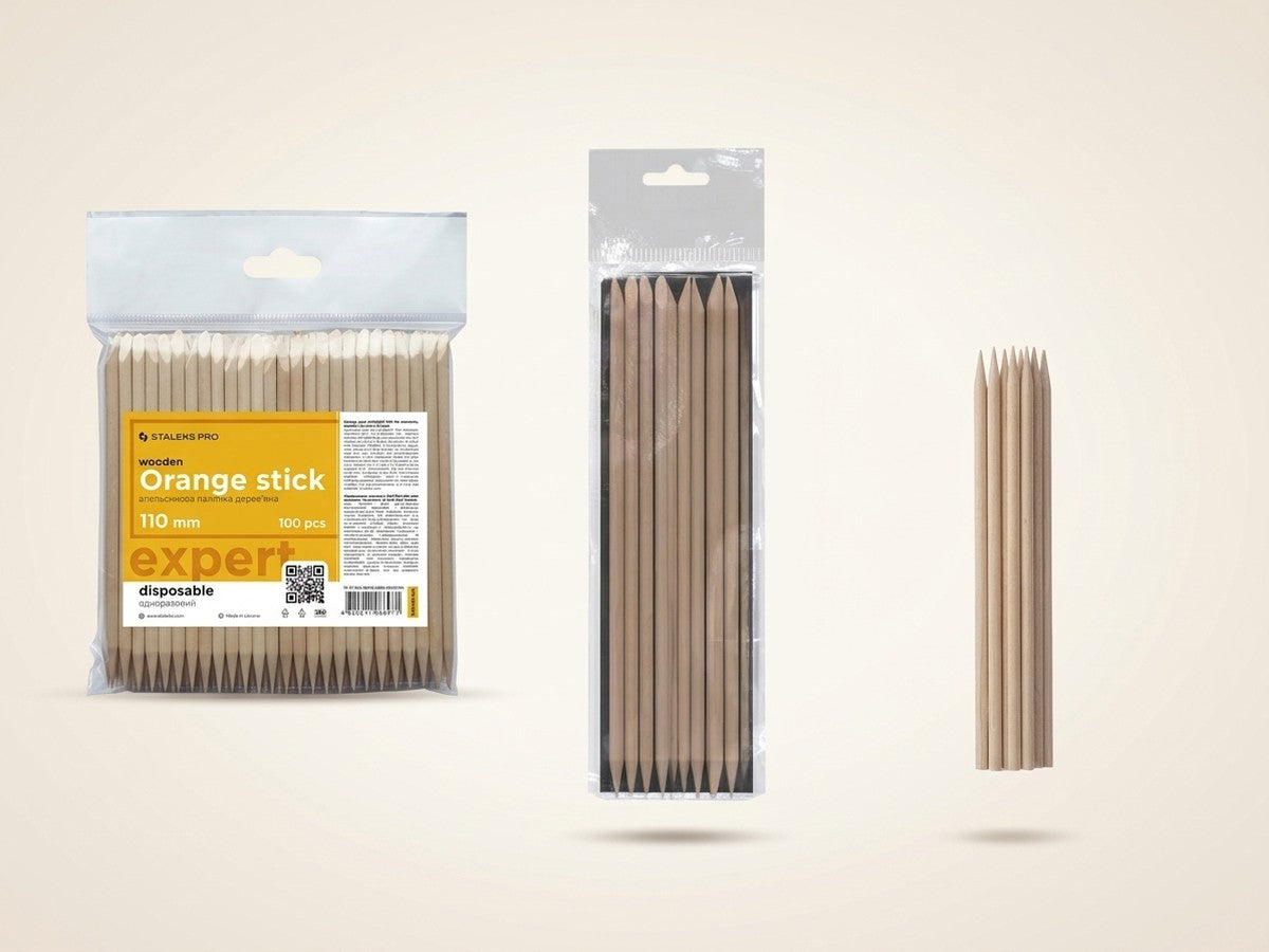 Orange Wood Sticks