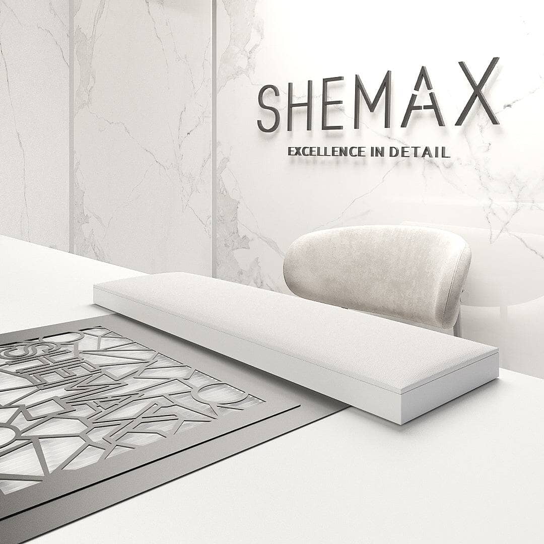 Shemax Hand Rest Comfort Mini White — Nail table for in-table dust collector