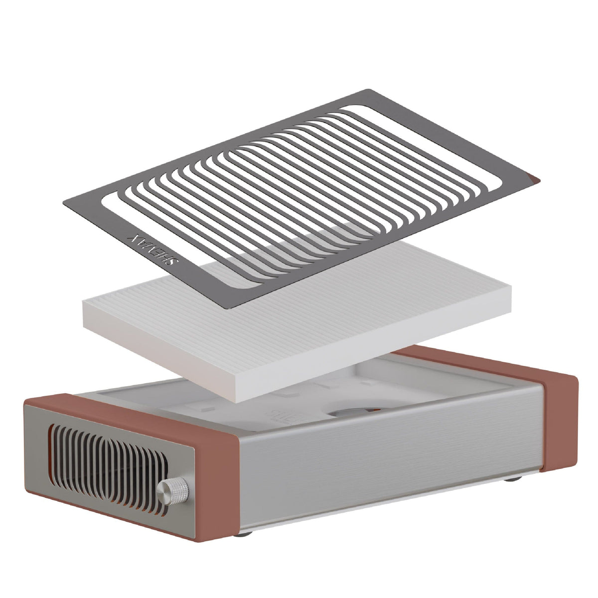 New Shemax Style Pro Mocha Mousse – Professional nail dust collector