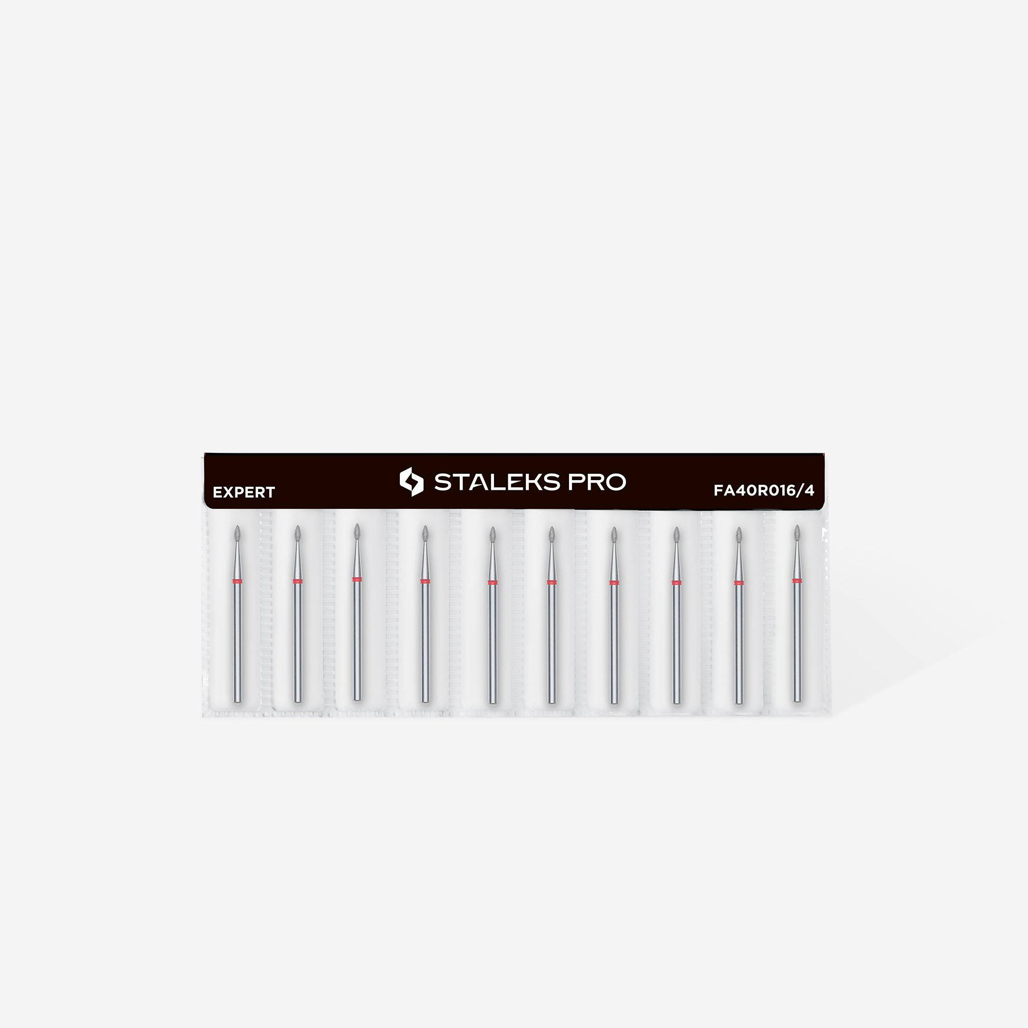 Staleks Diamond nail drill bit "drop" - F.O.X Nails USA