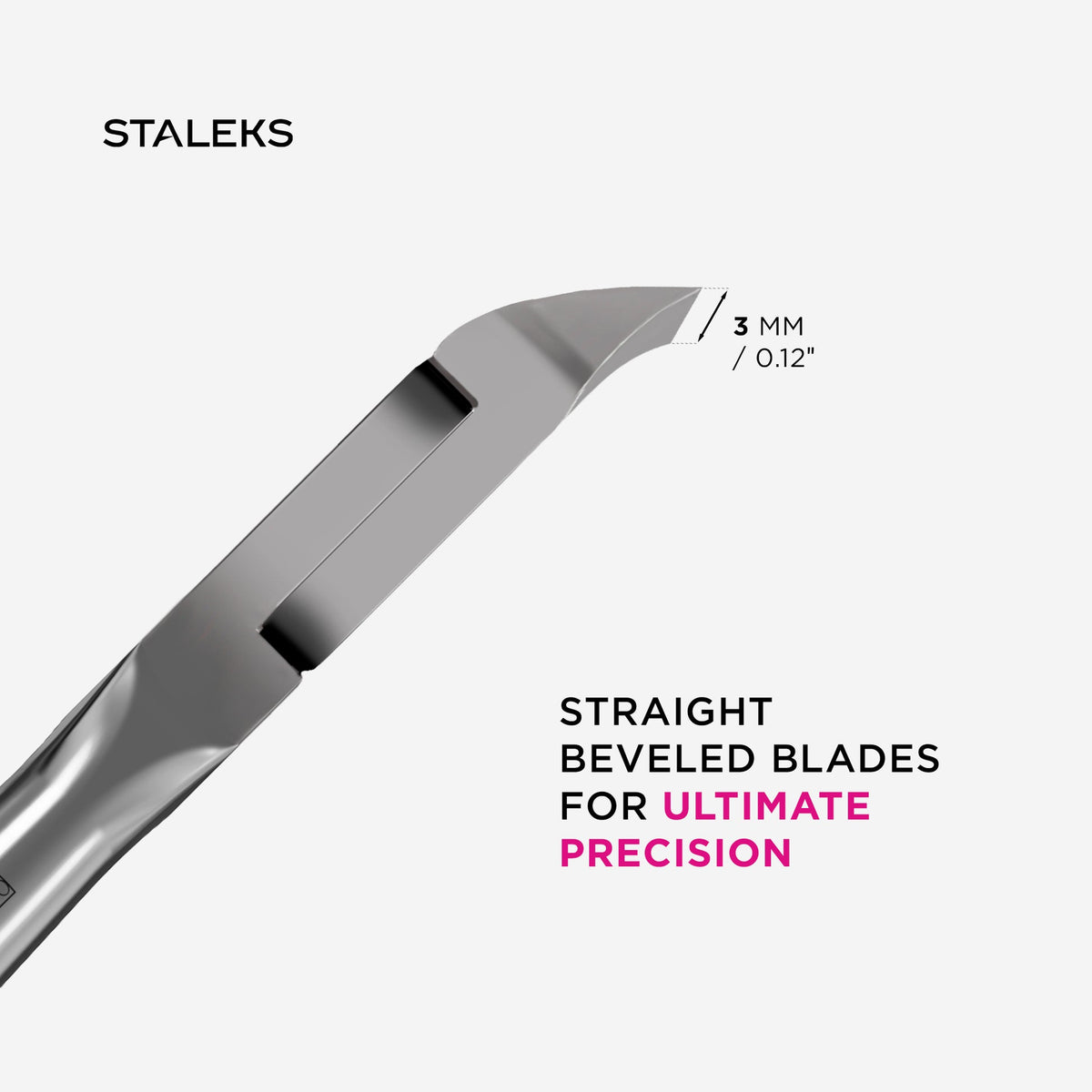 STALEKS EXPERT 92 cuticle nippers 3 mm – image 3