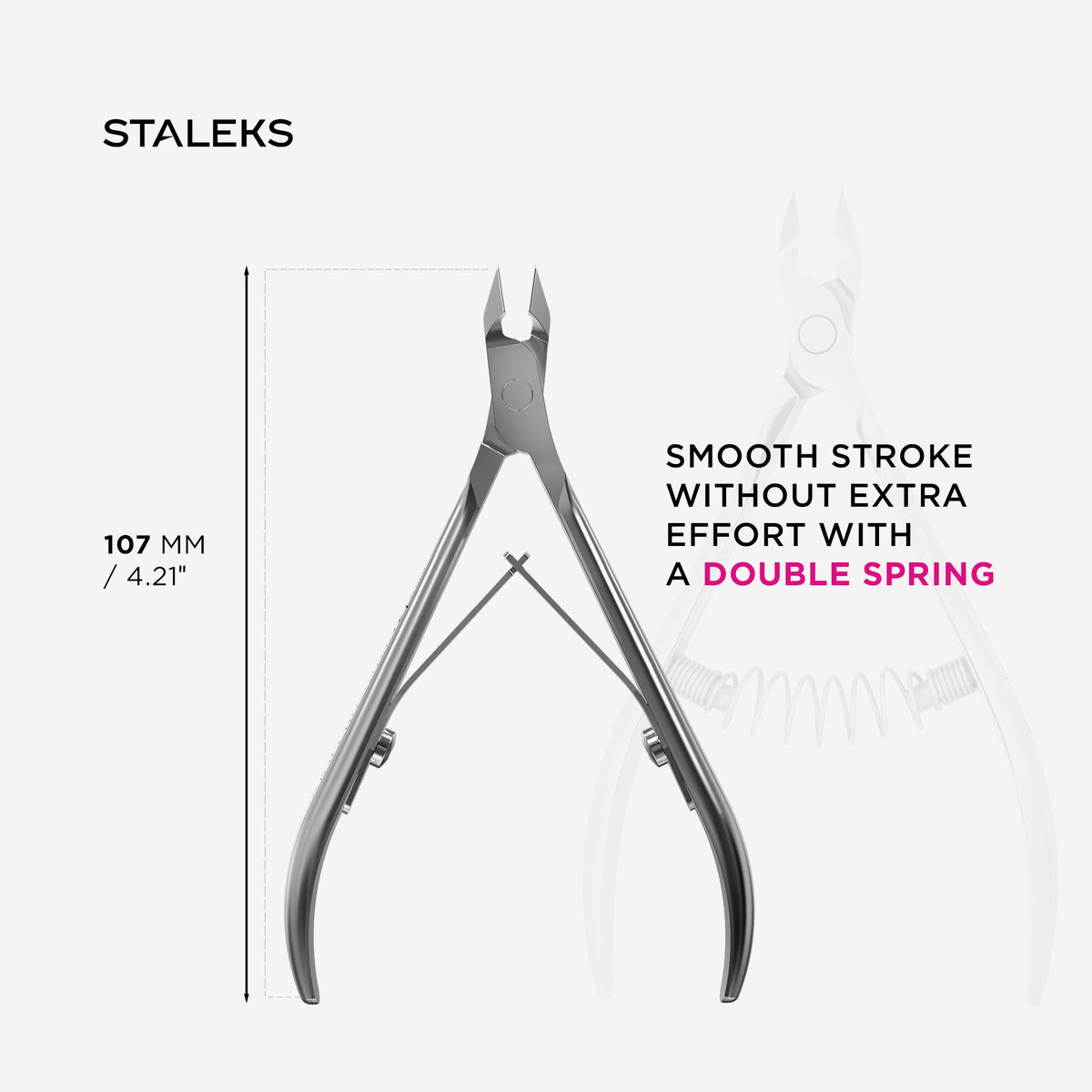 STALEKS EXPERT 92 Mini cuticle nippers 7 mm - photo 3