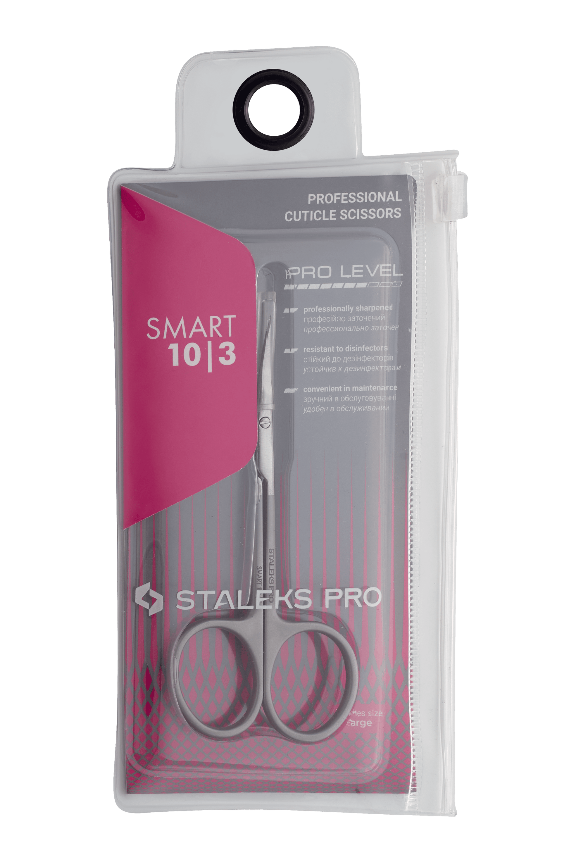 Staleks Professional cuticle scissors SMART 10 TYPE 3 - F.O.X Nails USA