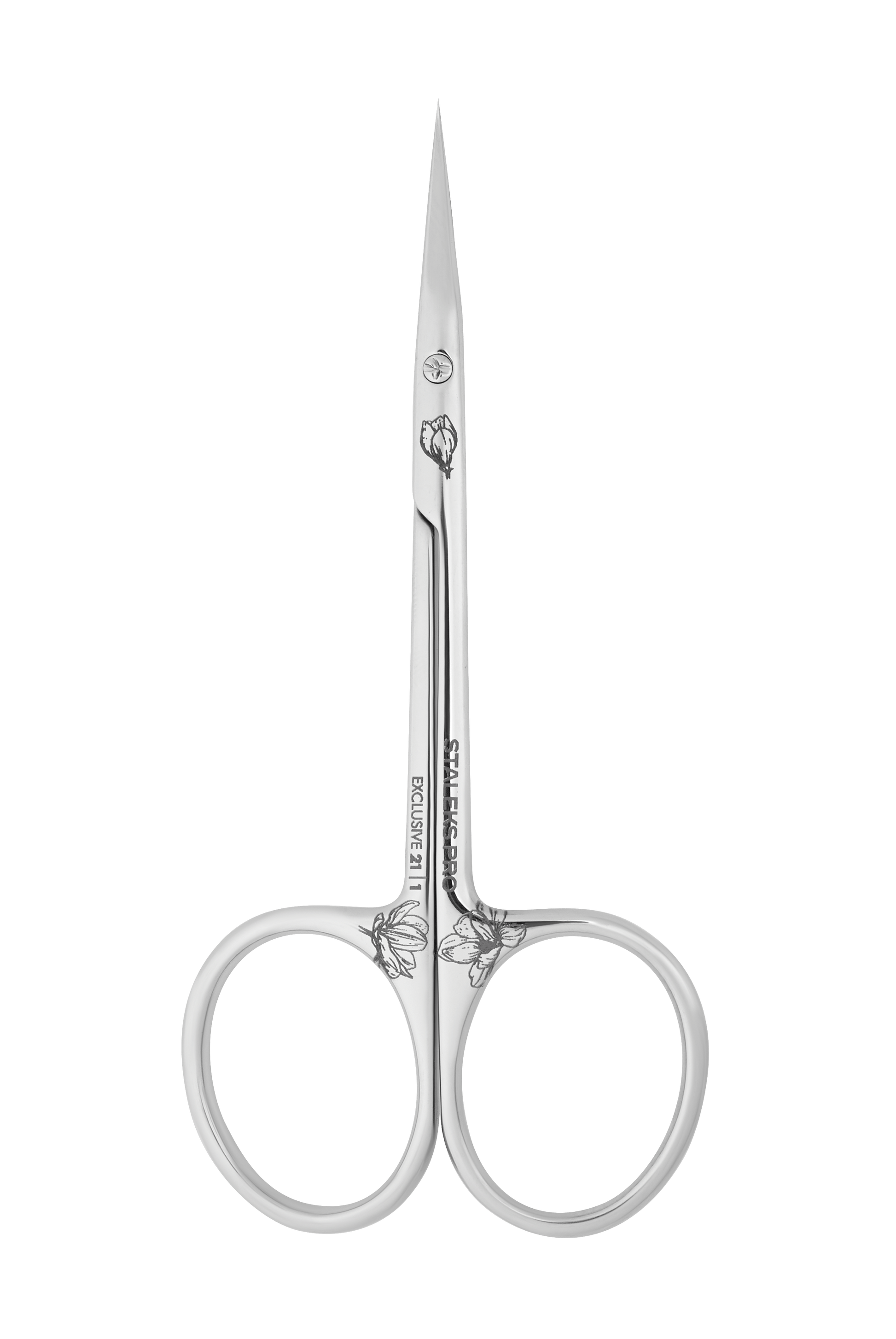 Staleks Professional cuticle scissors with hook EXCLUSIVE 21 TYPE 1 (magnolia) - F.O.X Nails USA
