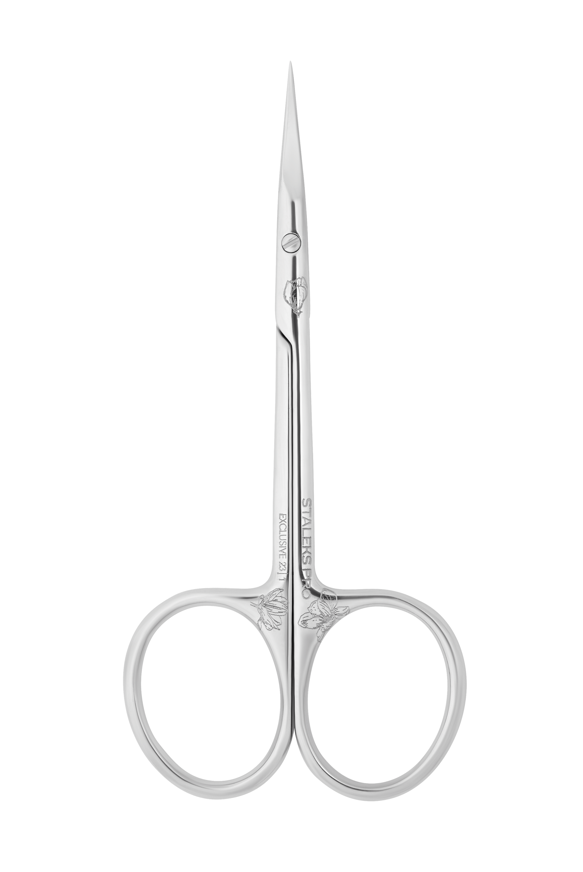 Staleks Professional cuticle scissors with hook EXCLUSIVE 23 TYPE 1 (magnolia) - F.O.X Nails USA