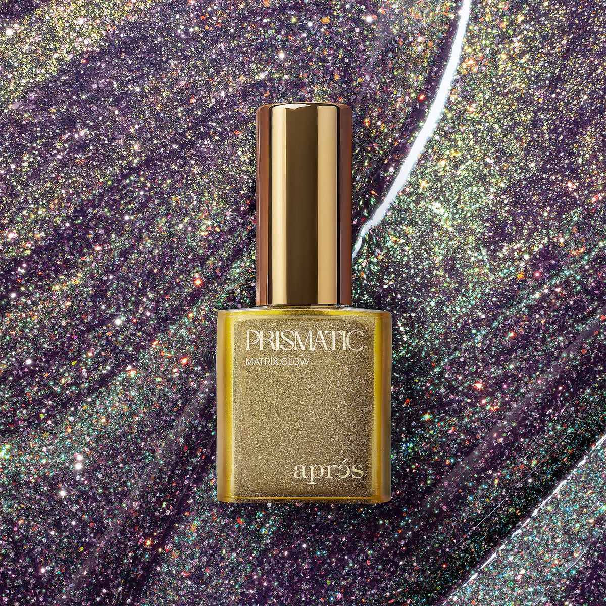 Apres Matrix Glow FG13 Flash Glitter Cat Eye Gel Polish 10 ml
