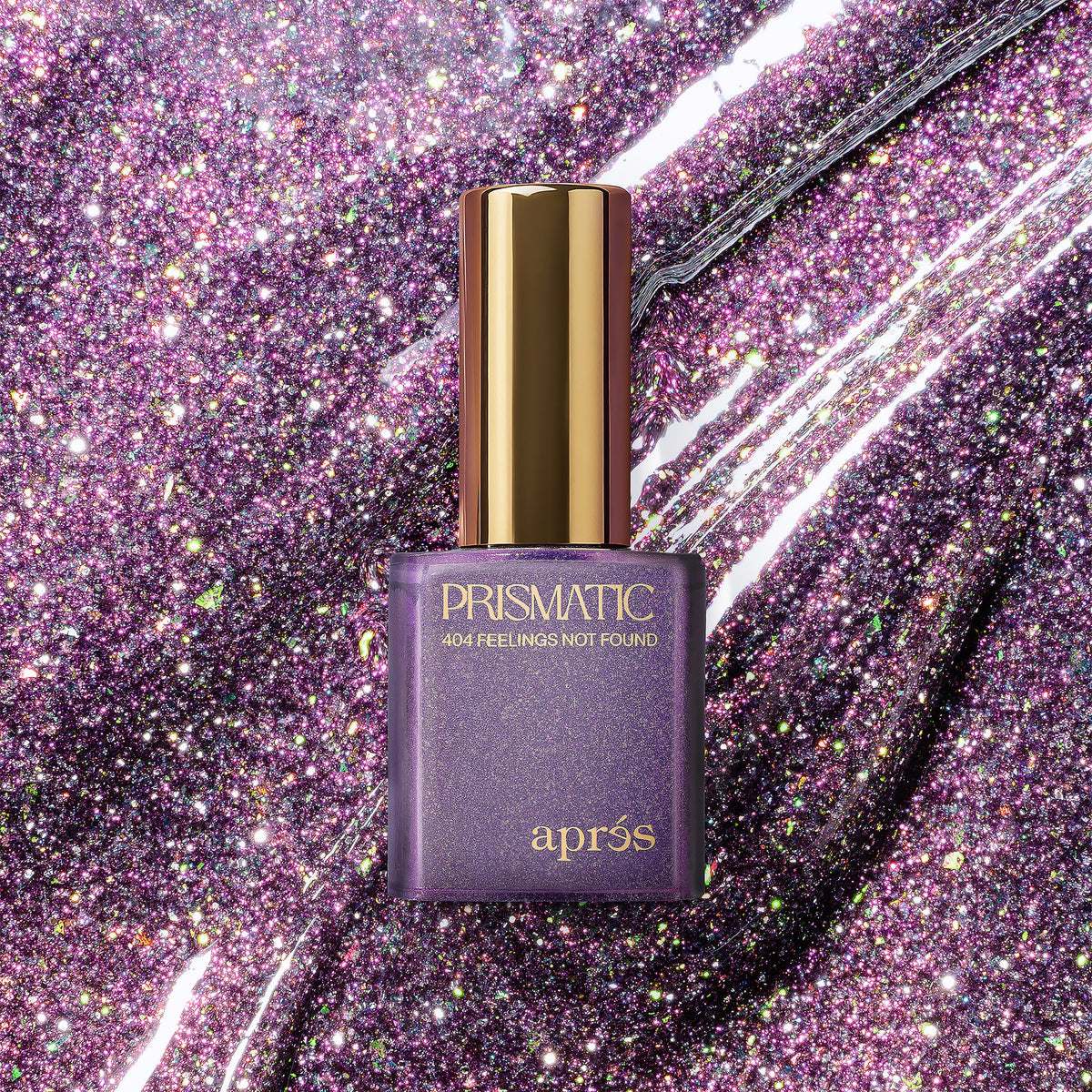 Apres 404 Feelings Not Found FG16 Flash Glitter Cat Eye Gel Polish 10 ml