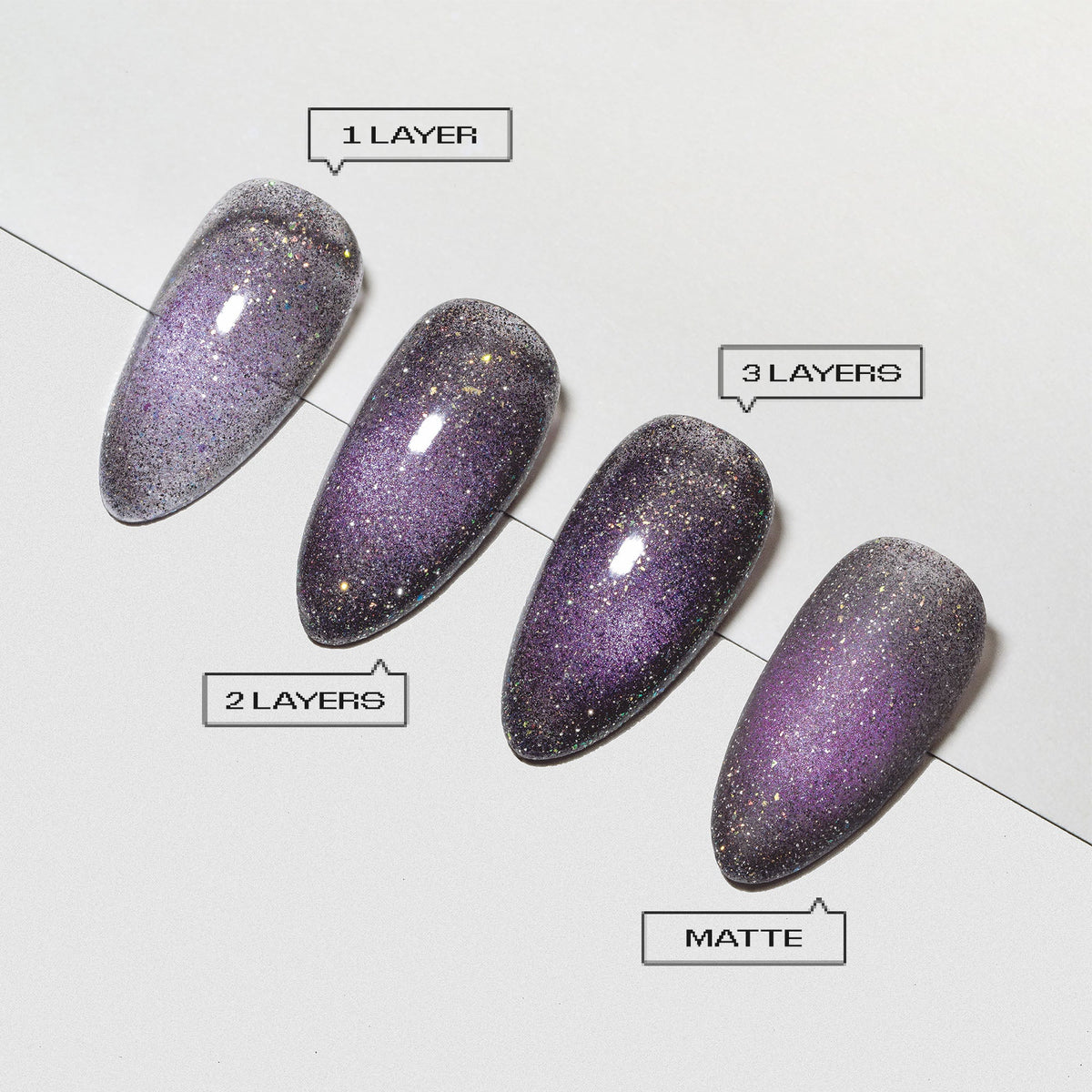 Apres 404 Feelings Not Found FG16 Flash Glitter Cat Eye Gel Polish 10 ml