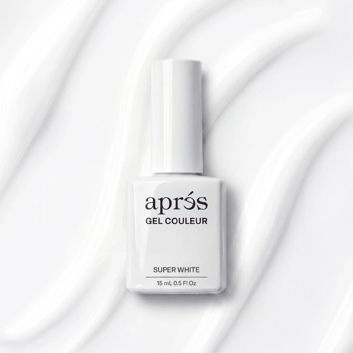 Apres Super White Gel Polish 15 ml