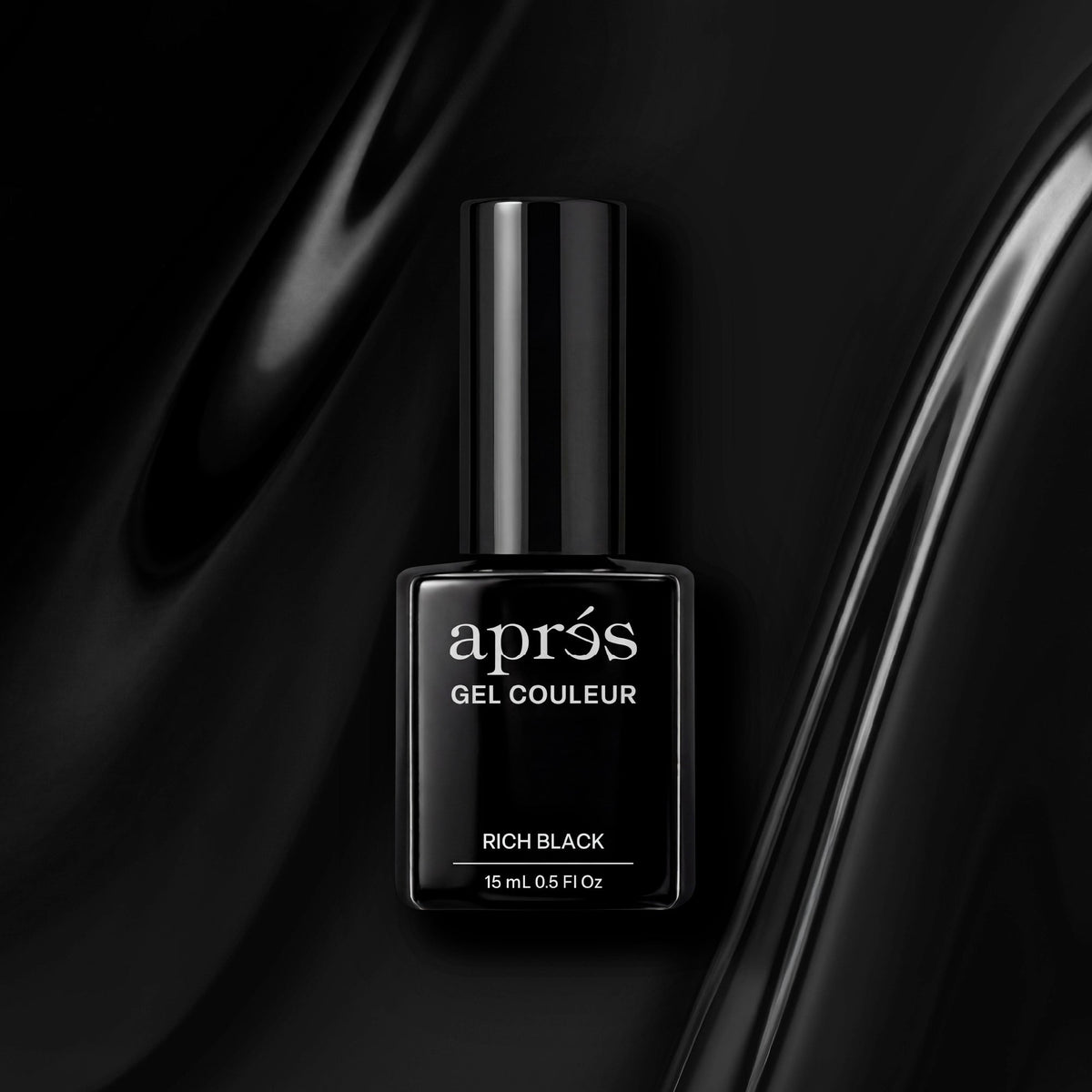 Apres Rich Black Gel Polish 15 ml