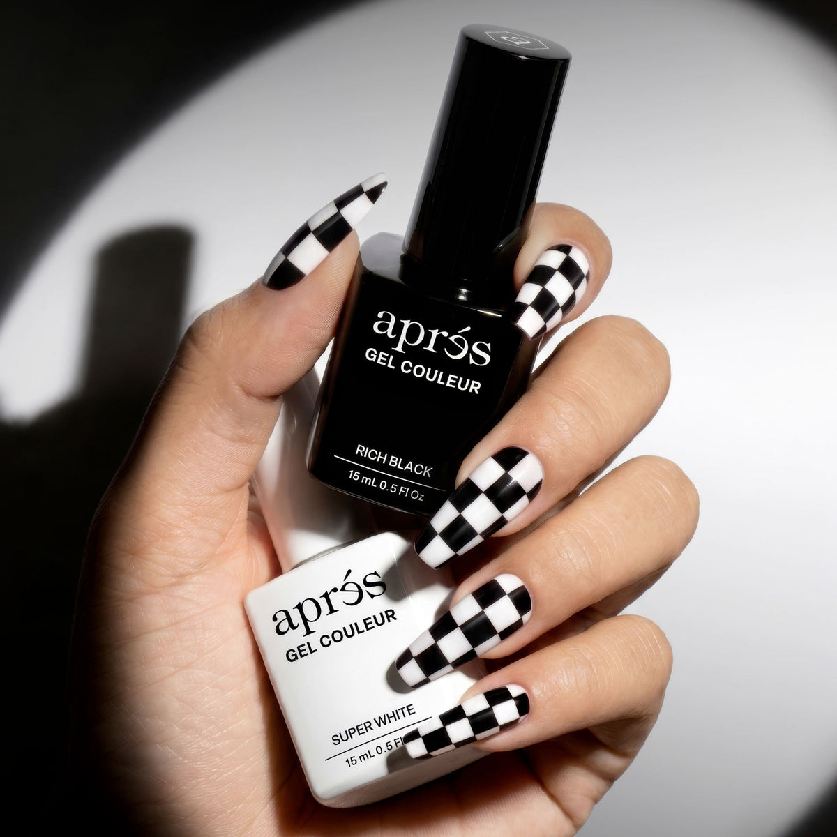 Apres Rich Black Gel Polish 15 ml