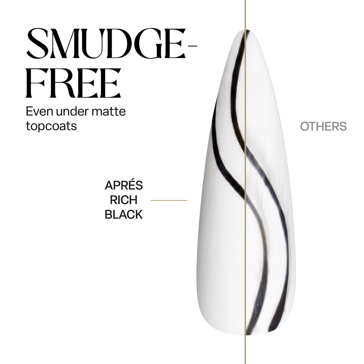Apres Rich Black Gel Polish 15 ml