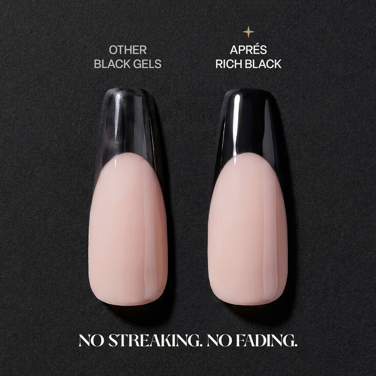 Apres Rich Black Gel Polish 15 ml