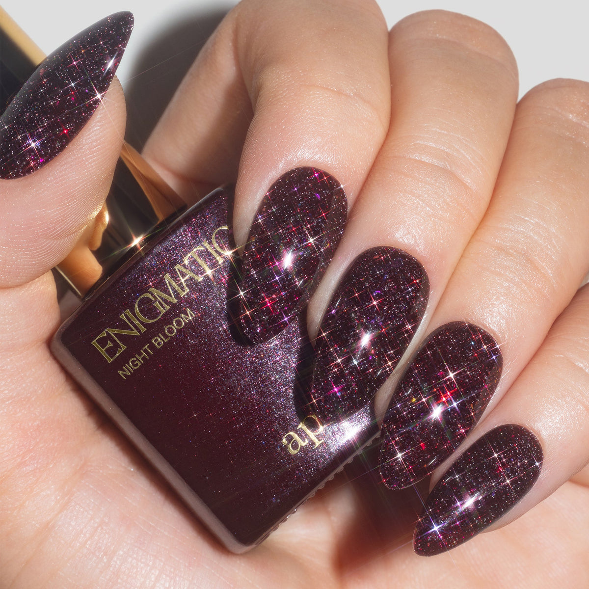 Apres Night Bloom FG19 Flash Glitter Gel Polish 15 ml