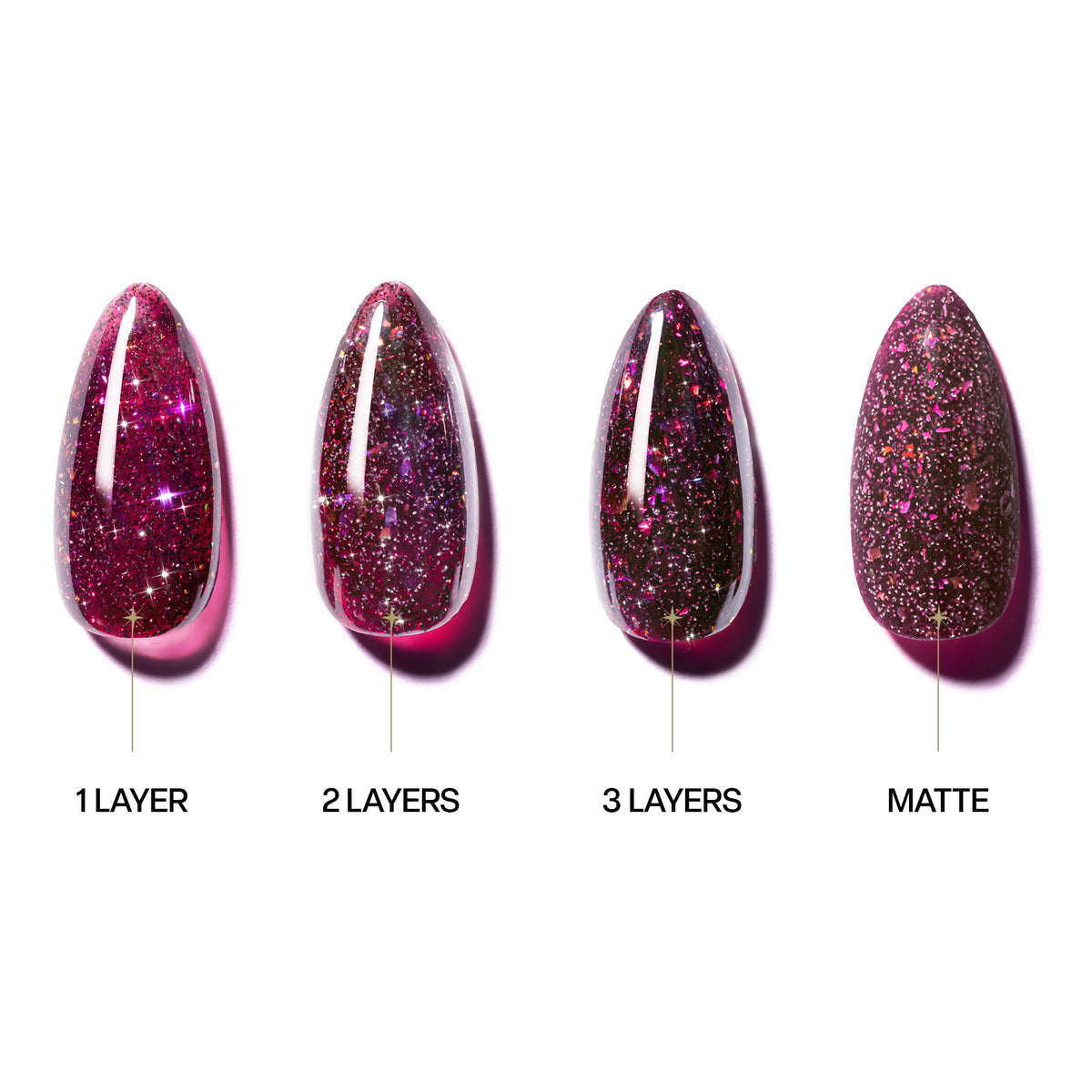 Apres Night Bloom FG19 Flash Glitter Gel Polish 15 ml