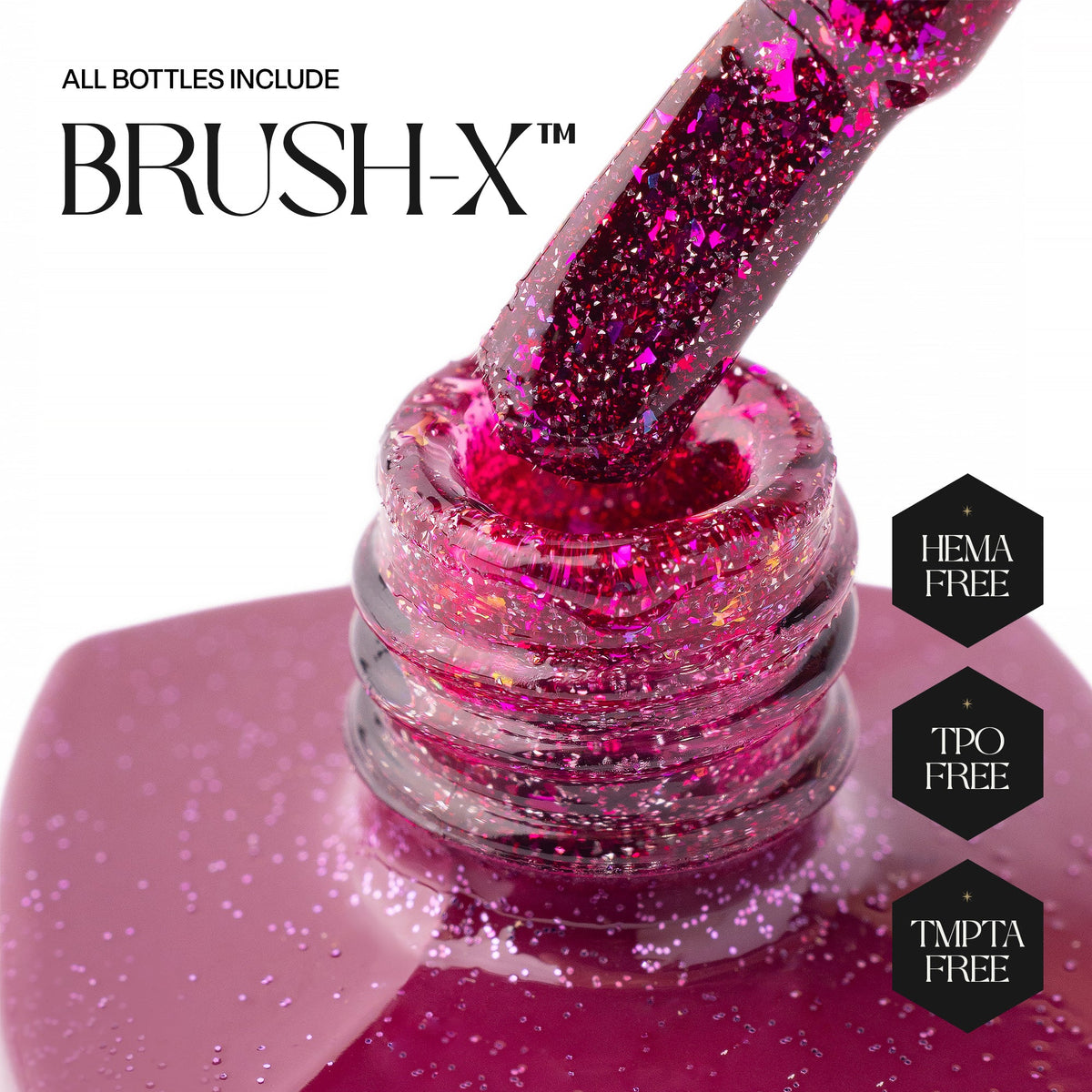 Apres Belladonna FG20 Flash Glitter Gel Polish 15 ml