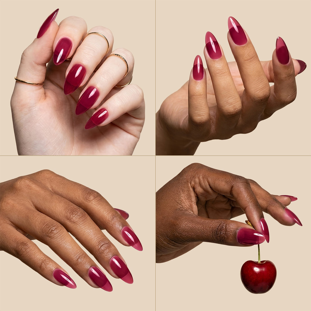 Apres Midnight Sangria J21 Jelly Gel Polish 15 ml
